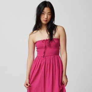 Urban Outfitters Penny Smocked Midi Dress - NWT